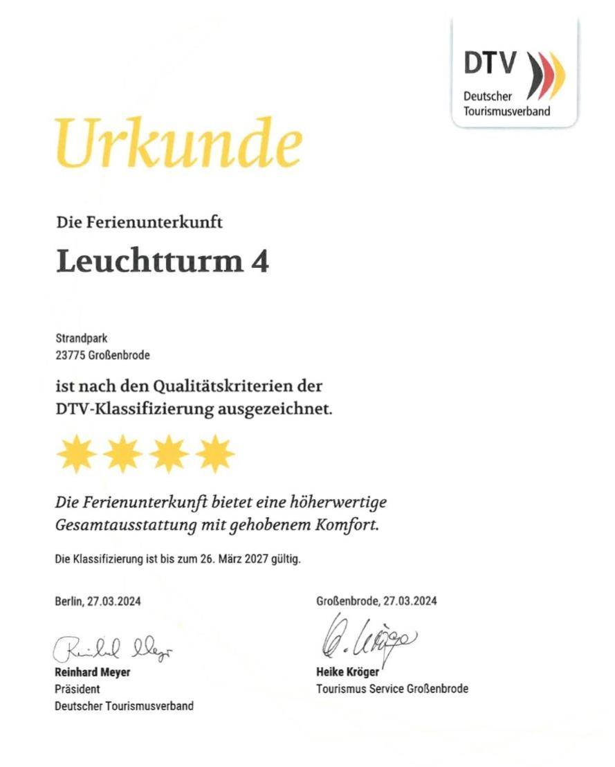 Leuchtturm 4 Apartment Großenbrode Exterior foto